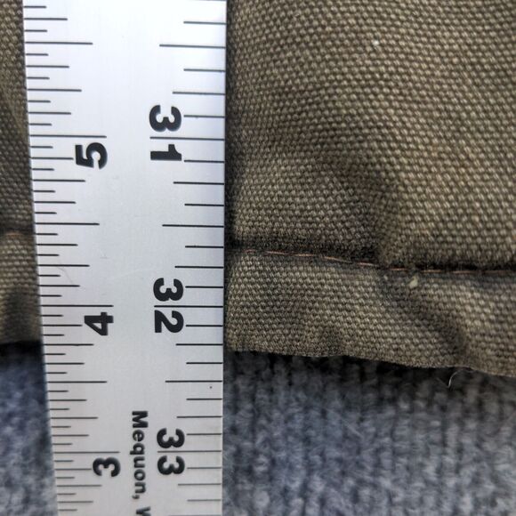 Trailways Men's Full Zip Flannel Lined Hooded Chore Field Jacket Brown XL Cotton - Picture 14 of 15